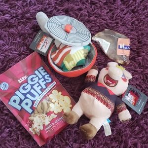 Pork BBQ Themed Dog Toys and Treats